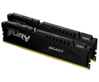 KINGSTON Pamięć DDR5 Fury Beast Black 64GB(2*32GB)/5600 CL40 KF556C40BBK2-64 - 1073766 - zdjęcie 2